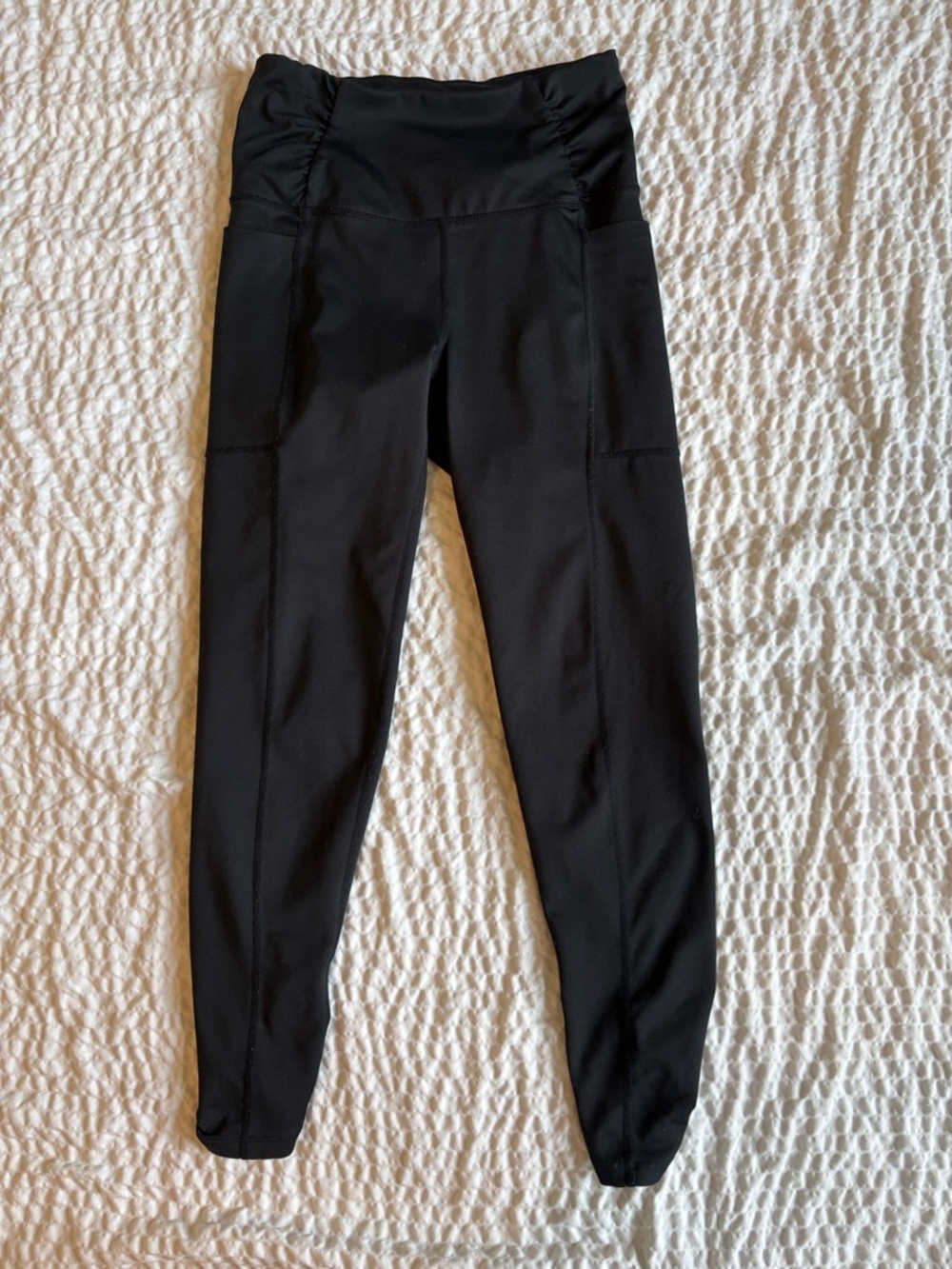 Apana Black Women's Leggings with High Waist